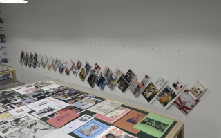 Philip Aarons + AA Bronson, 'Queer Zines'. Install view. All zines drawn from the collection of  Philip Aarons + Shelley Fox Aarons (2008-2015). Courtesy Maureen Paley, London.