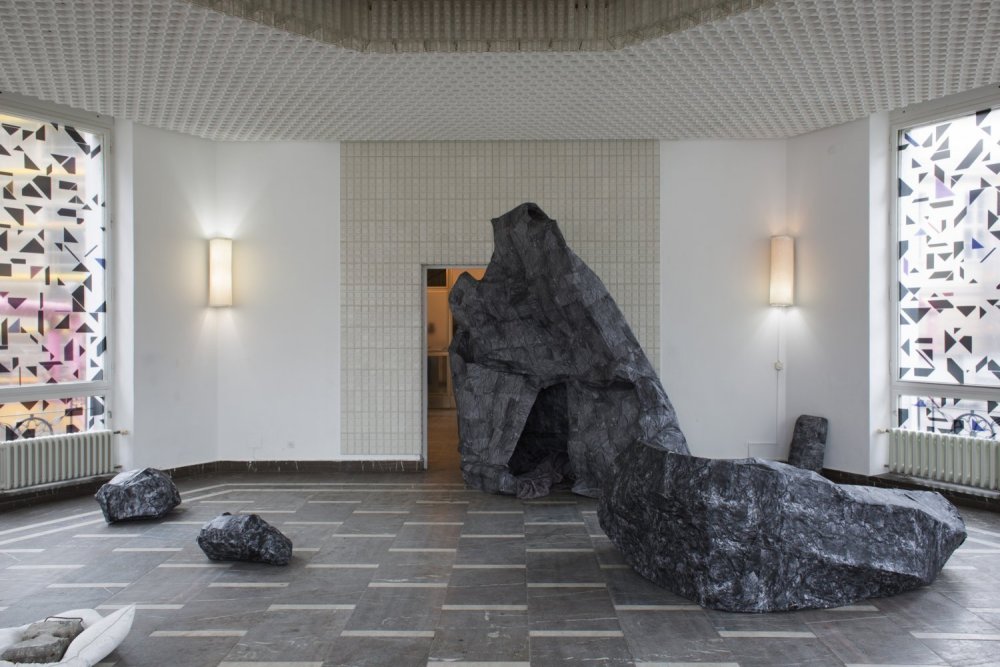 <i>ALPINA HUUS.</i> (2015). Installation view. Schinkel Pavilion, Berlin.