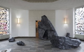 <i>ALPINA HUUS.</i> (2015). Installation view. Schinkel Pavilion, Berlin.