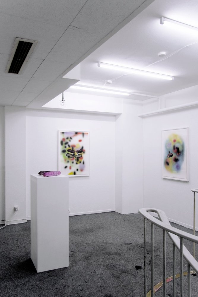<i>Smoothie Conference</i> (2015) exhibition view. Jenifer Nails.