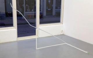 Anne de Vries, 'At Fit 4 Free I' (2014). Install view. Courtesy the gallery.