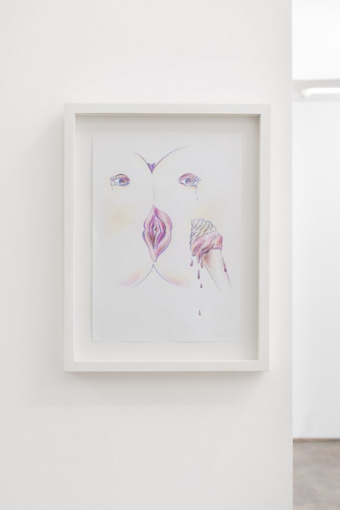 Beatrice Marchi, 'Gelato' (2015) Install view. Courtesy Seventeen gallery.