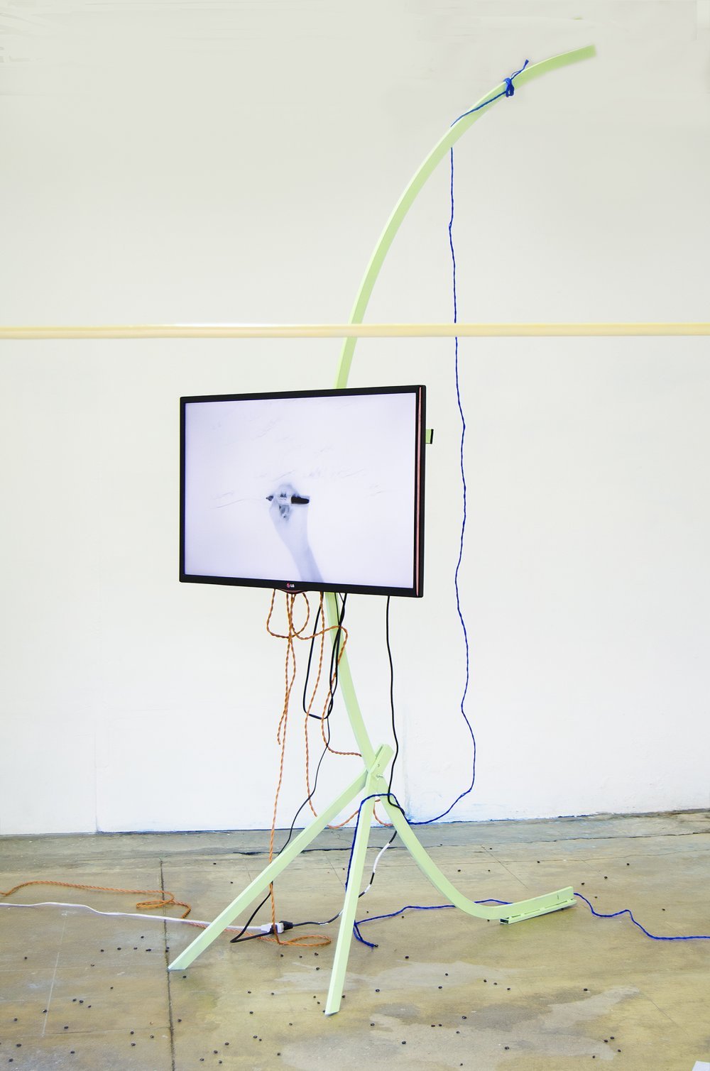 Beatriz Olabarrieta, 'Diagonal Z Jeans' (2014) exhibition photos