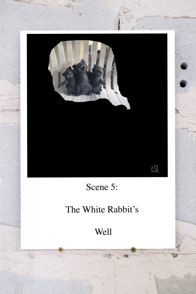 Quintessa Matranga, ‘The White Rabbit’s Well’ (2015) Install view. Courtesy After Howl, Bruxelles.