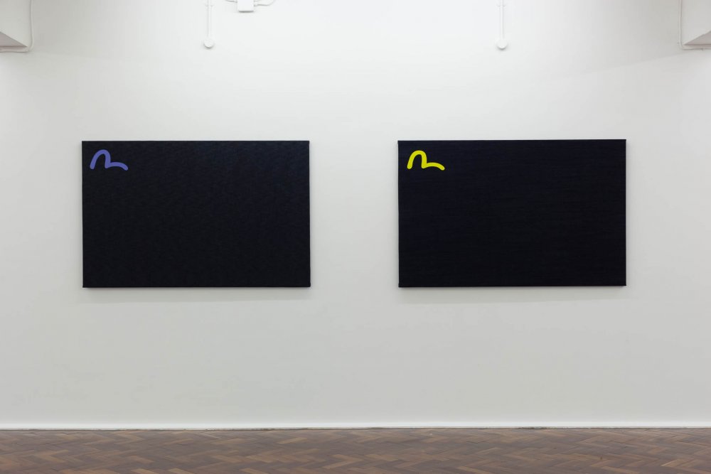 Dean Blunt, New Paintings (2014) @ [ space ]. Courtesy the gallery.