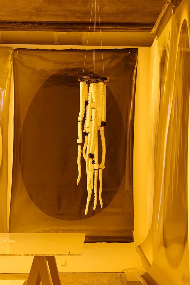 Fabian Marti, '“Zurich & elsewhere”' (2015) Install view. Centre d’art contemporain, Paris.
