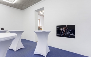 Stewart Uoo, <i>Out Here</i> (2014) Install view. Photo by Ivo Gretener. Courtesy the gallery Neuer Aachener Kunstverein.
