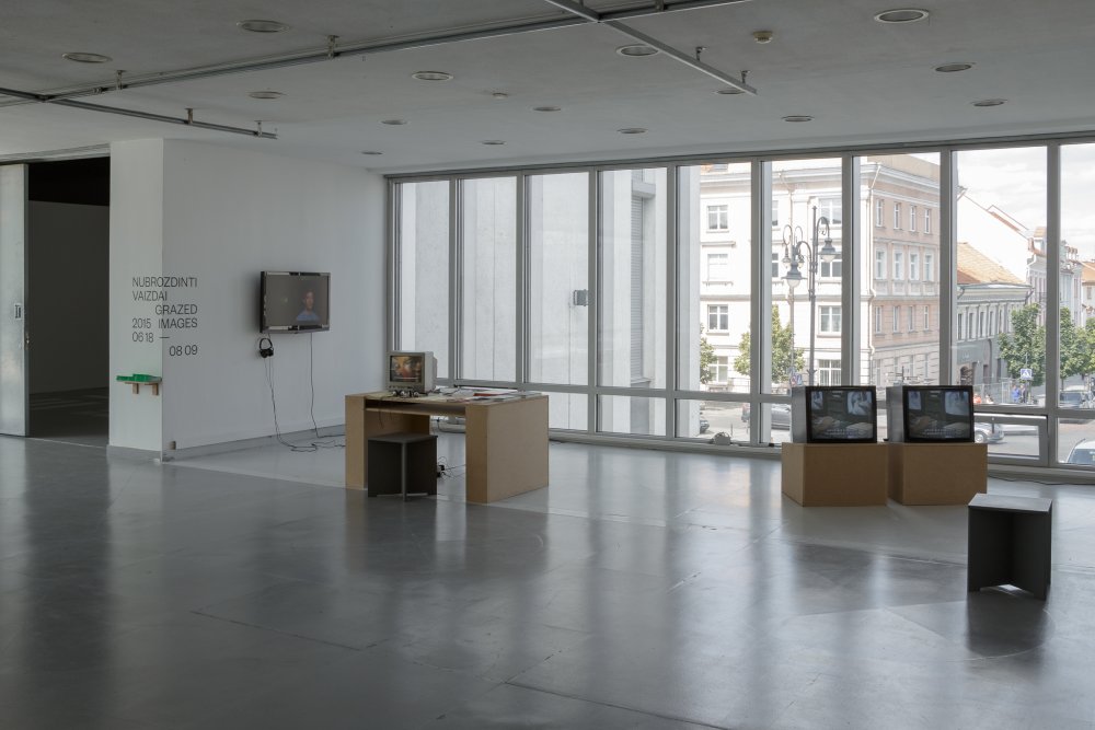 'Grazed Images' (2015) Exhibition view. Contemporary Art Centre.