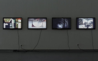 'Grazed Images' (2015) Exhibition view. Contemporary Art Centre.