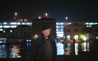 Jonas Mekas (2015) Photo by Giulio Favotto Otium. Venice.
