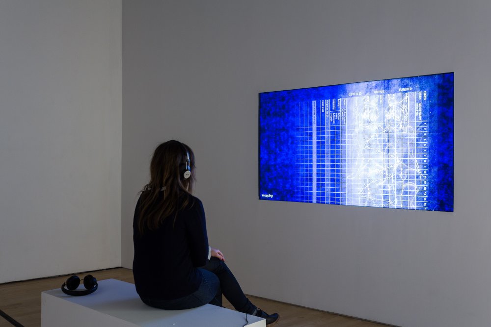 Andrea Crespo. Installation view of <i>Looks</i> (22 April 2015 - 21 June, 2015). Institute of Contemporary Arts London (ICA). Photo by Mark Blower.