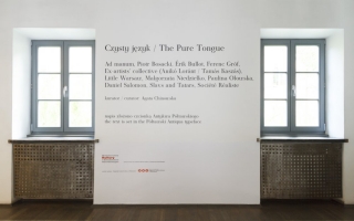 <i>The Pure Tongue</i> (2015) @ Galeria Arsenał. Exhibition view. Courtesy the gallery.