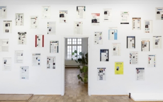David Horvitz @ <i>Transparencies</i> (2015-16). Installation view. Courtesy Kunstverein, Bielefeld.