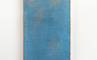 Yves Scherer, 'Sirens (Sauereien)' (2014) Tatami Mat perspex wood oil marker Pen make-up 198 x 78 x 9.7 cm