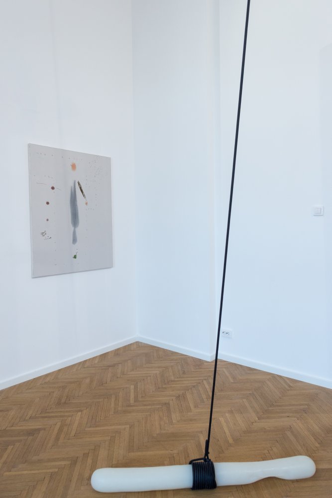 'What is a Bird? We Simply Dont's Know' (2015) Exhibition view. Courtesy the gallery Nicodim.